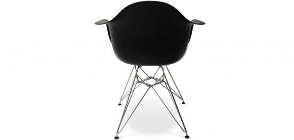 Eames Style DAR Armchair RED Chrome Leg* - Image 5