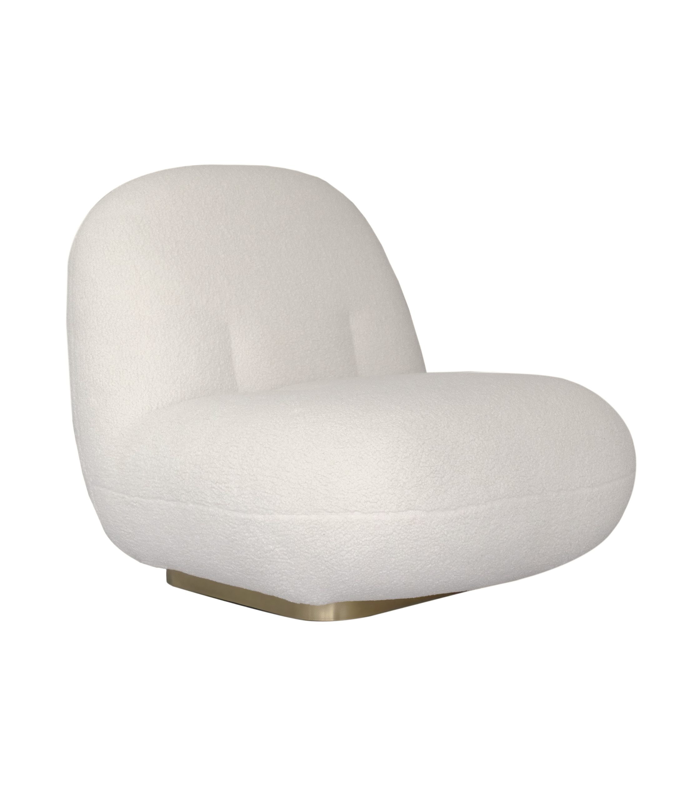 Our Pacha Chair in Ivory boucle