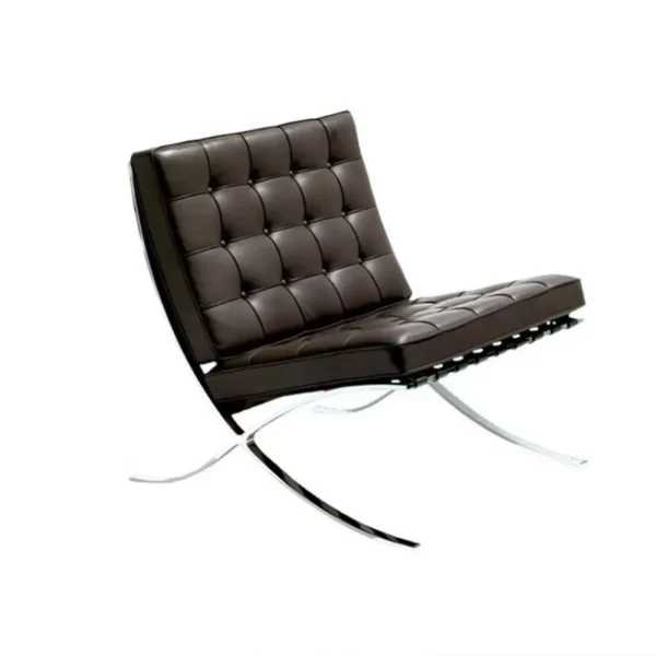 Zinzan Barcelona Chair & Footstool - Image 2