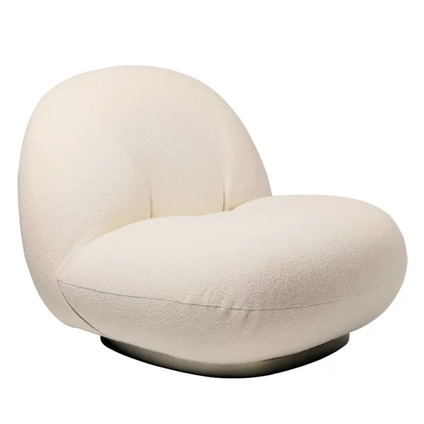 Zinzan Our Pacha Chair in Ivory boucle
