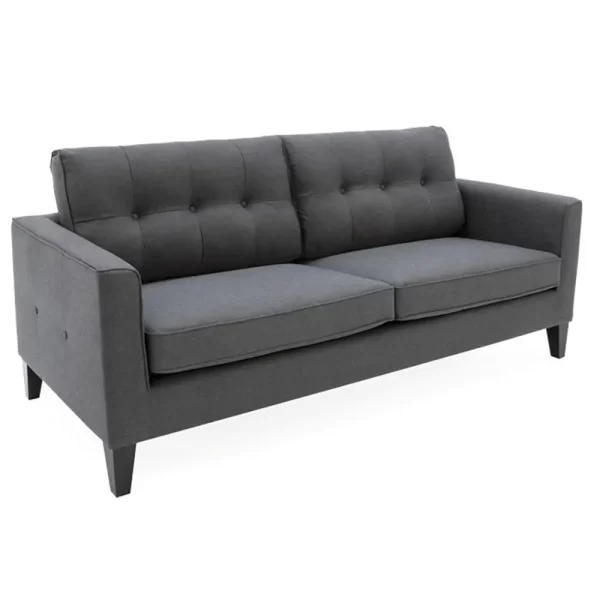 Astrid 3 seat sofa in charcoal