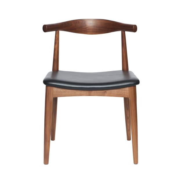 Zinzan Wegner Style Elbow Square Walnut frame, Custom Made | Ireland Exclusive