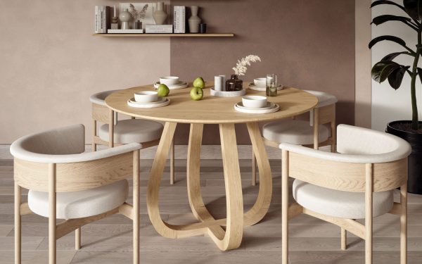Zinzan Lup Round Dining Table - Image 2