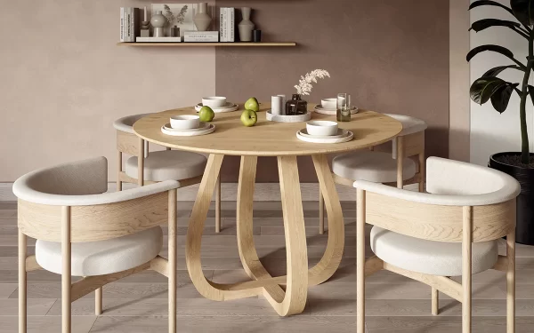 Zinzan Lup Round Dining Table - Image 7