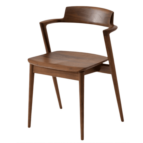 Motomi Dining Chair in Dark Walnut