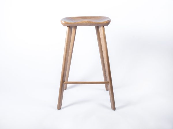 Zinzan Taburet Bar Stool Natural Ash