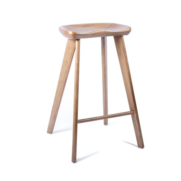 Zinzan Taburet Bar Stool Natural Ash
