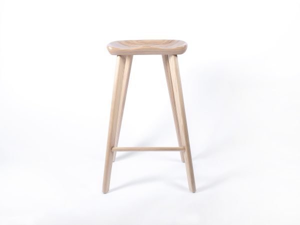 Zinzan Taburet Bar Stool Natural Ash